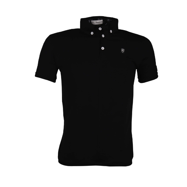 The Golf Lab Lifestyle Polo By Jimmy Ro - Black