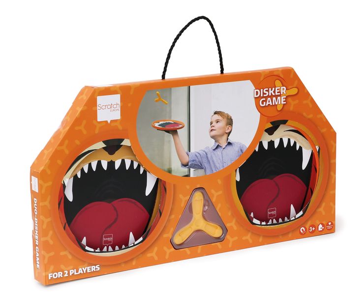 Scratch Europe Hand Duo Magnetic Disker Game Tiger