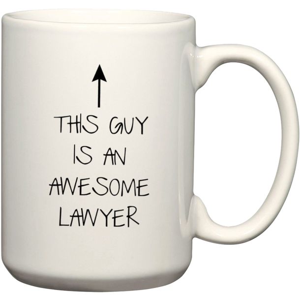 This Guy Is An Awesome Lawyer Gift Coffee Mug