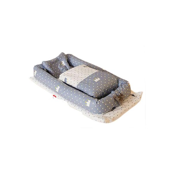 Baby Bassinet for Bed,Newborn Portable Co-Sleeping Crib-Grey