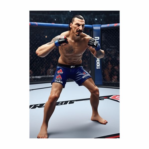Zlatan Ibrahimovi UFC - A1 Poster