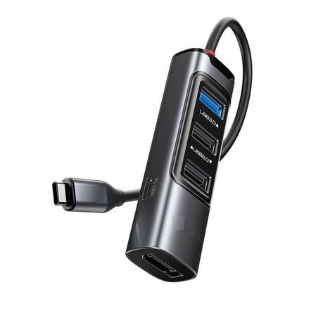 5-in-1 Type-C To (USB3.0+2 USB2.0+DP+PD 100W) Hub Adapter Docking Station Image