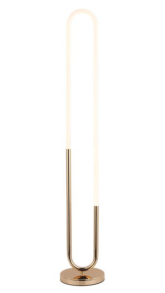 Sleek Sophistication - SL411 Gold LED Light Tower
