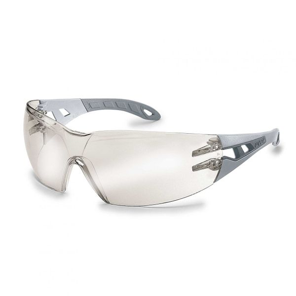 Uvex Pheos Silver Mirror Eyewear Grey Frame
