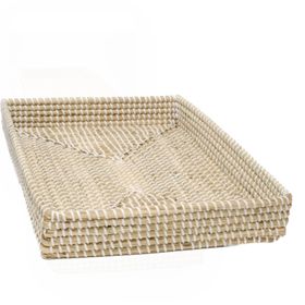 Darrell Recta Seagrass Basket Tray 