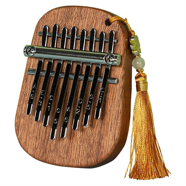 8-Tone Sapele Water Drop Medium Kalimba C