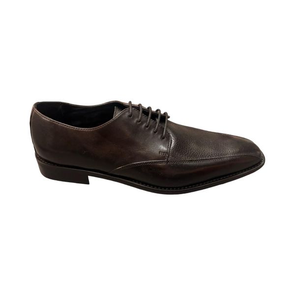 Men's Genuine Leather Black Derby Dress Shoes, Proudly South African