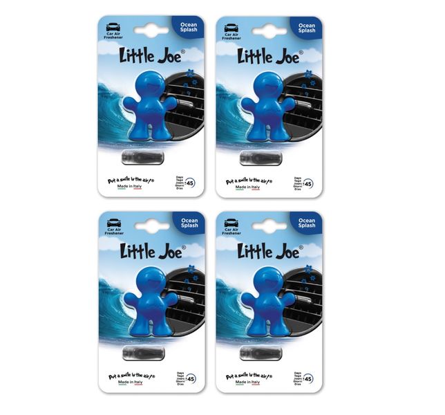 4 Pack Little Joe - Ocean Splash Air Fresheners