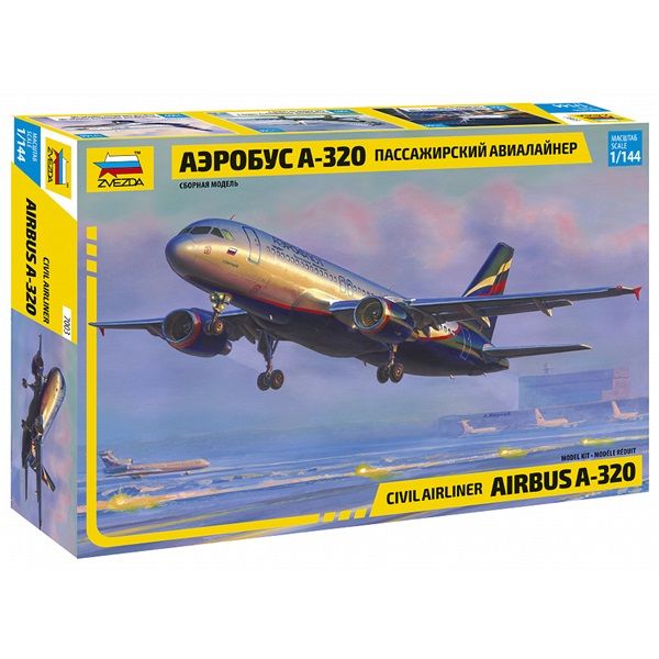Zvezda 7003 1/144 Airbus A-320