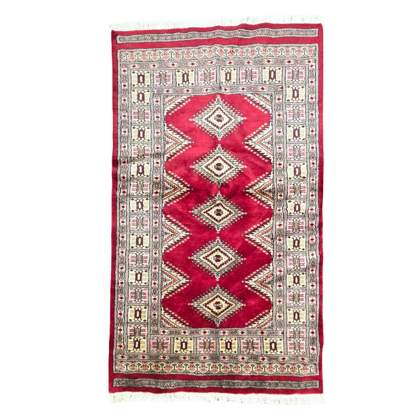 Carpet Express &amp; Decor/HandMade Karachi Bokhara Candy/Beige Rug- 166 x 97cm