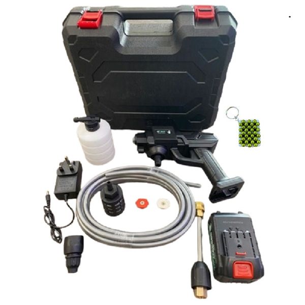 High-Pressure Spraying Gun Car Washer &amp; A Key Holder