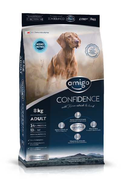 Amigo Pet Food - Confidence - Hypoallergenic - Adult Mini Breeds 8kg