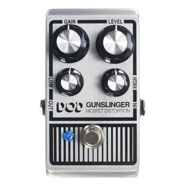 DOD Gunslinger -Aggressive Distortion Pedal for Guitars