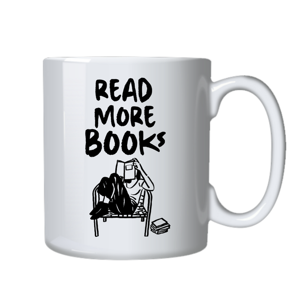 Read More Fantasy Fiction Novel Book Reader Lover Mug Christmas Gift 402