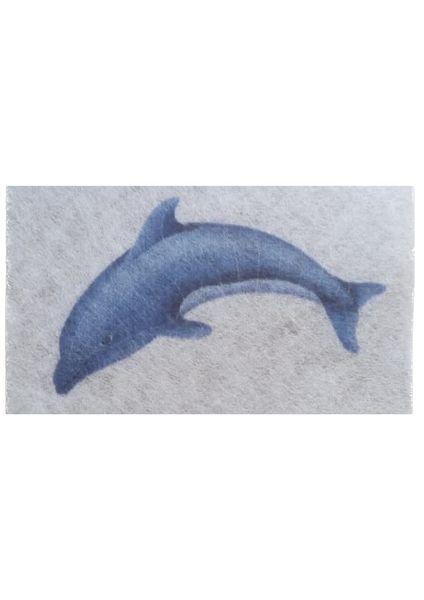 Fibre Glass Mosaic Dolphin Motif