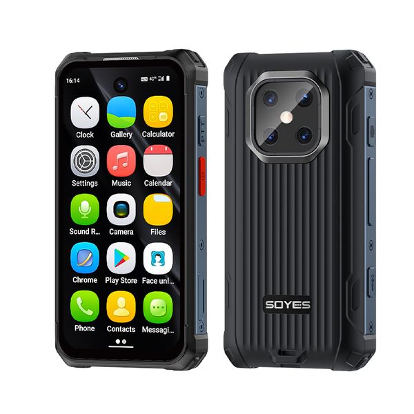 soyes 3.88" HD Touch Screen Mini Smartphone Android, 6GB+128GB Small Phone
