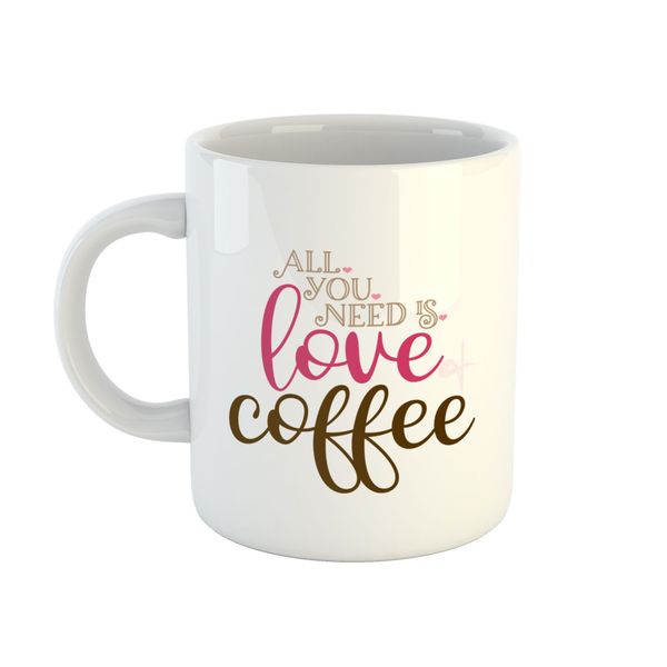 Mug Hugell - All You Need Is Love And Coffee