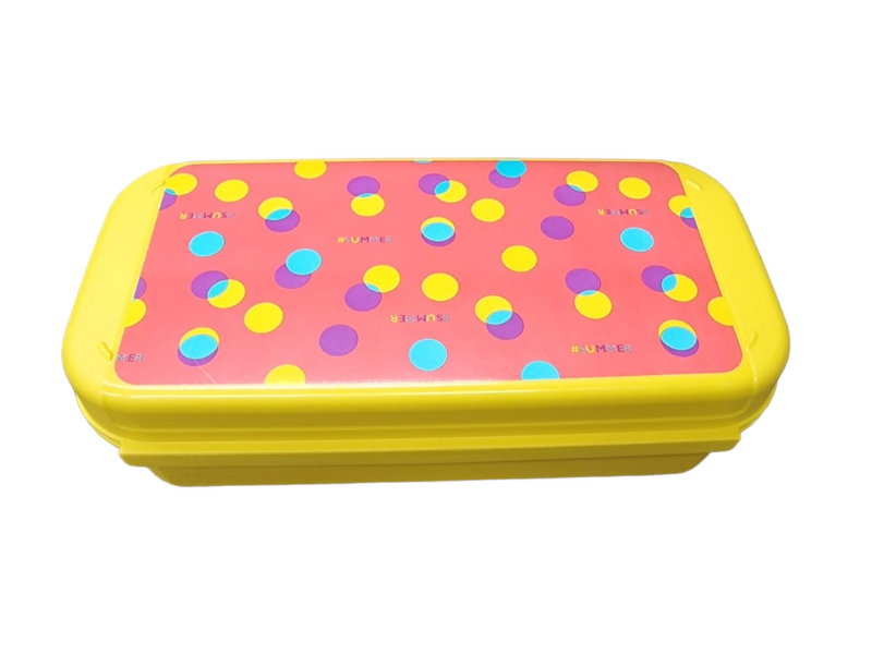 Tupperware Yellow Lunchbox 980ml