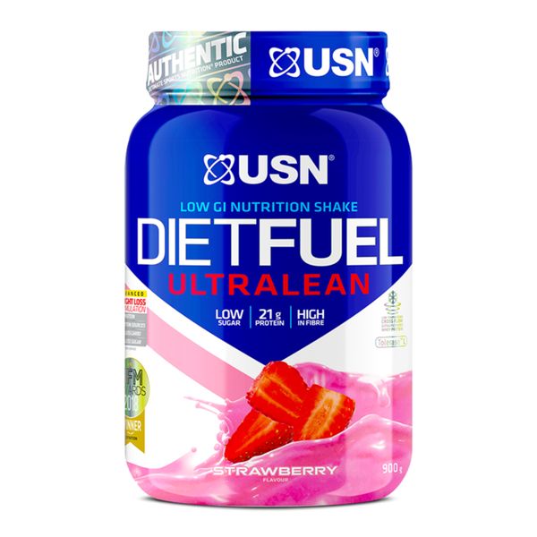 USN Diet Fuel 900g Strawberry high protein