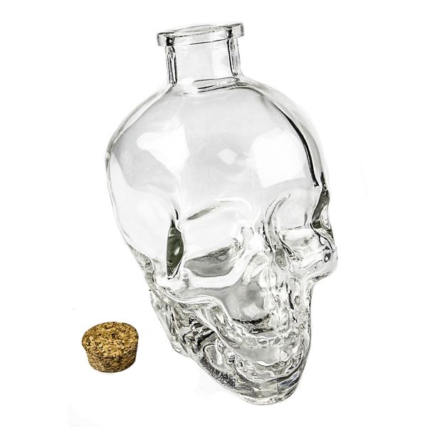 Kitchen Kult Crystal Head Skull Whiskey Decanter - 750ml