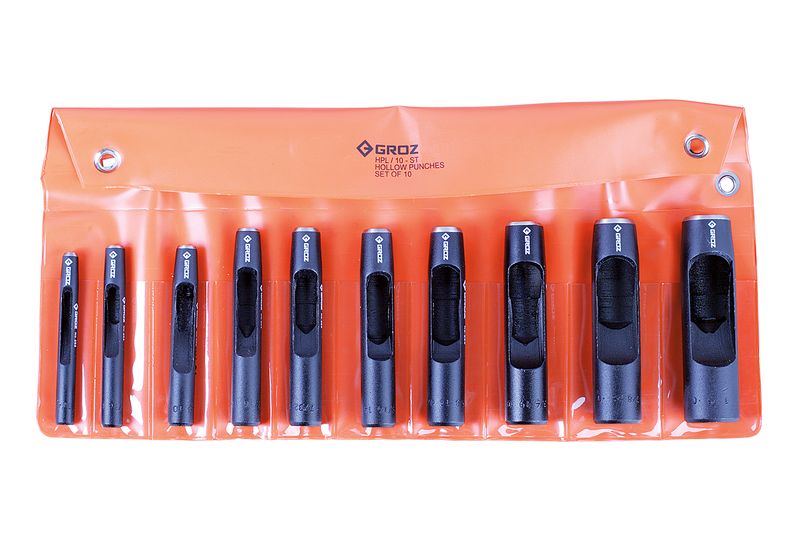 Groz Punch Belt/Wad Set 6-25mm Hpl/10Mst