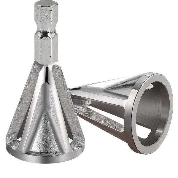 Chamfering Drill Bit Tool for Metal Deburring and External Edge Cutting