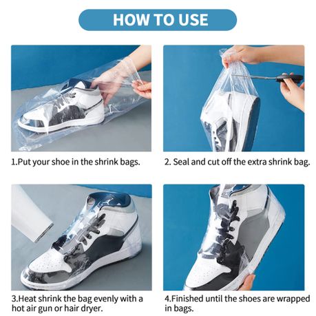 Sneaker shrink wrap bags online