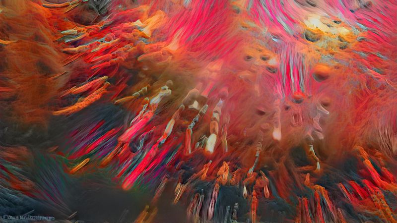 Canvas Wall Art - Supernova Artwork