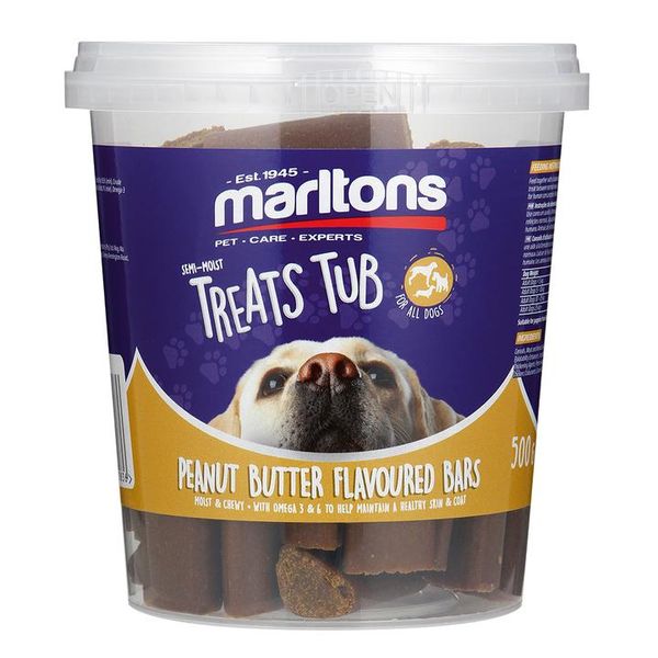 Marltons Semi Moist Dog Treats - Peanut Butter
