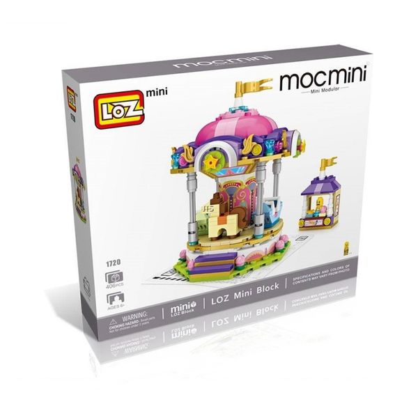 Loz Amusement Park Blocks | Carousel