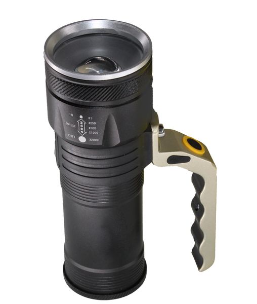18650mAh Rechargeable IPX6 LED Impact Resistant Torch with Handle - QS113