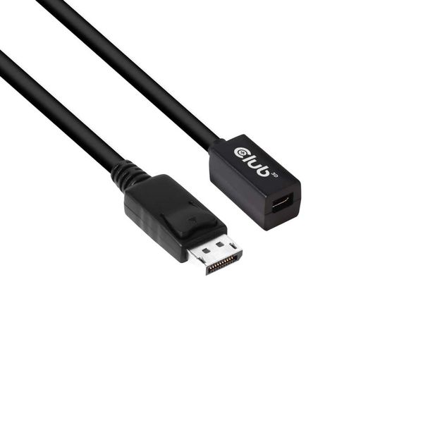 Mini DisplayPort 1.4 to DisplayPort Extension Cable 8K60Hz Bidirectional 1M