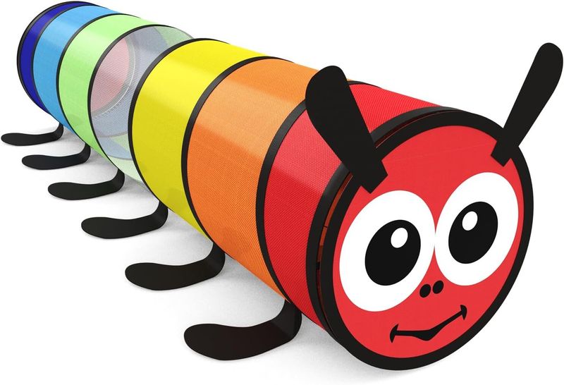 Kids Play Tunnel for Kids to Crawl Through with Breathable Mesh Collapsible