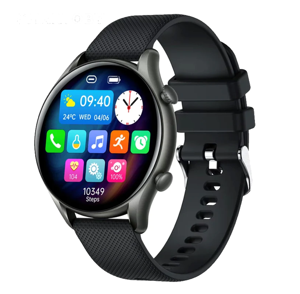 Smartoby P49 Smart Watch &amp; Fitness Tracker - Black