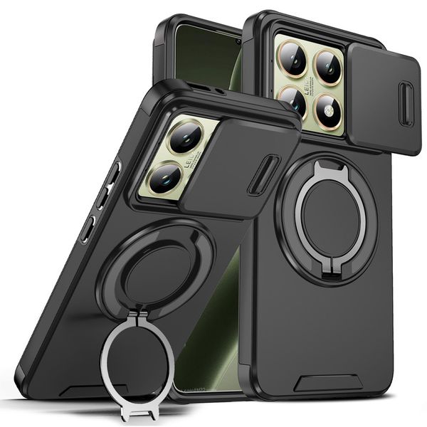 Shockproof case with 360 Rotatable Ring Stand Compatible With Honor 400 lite