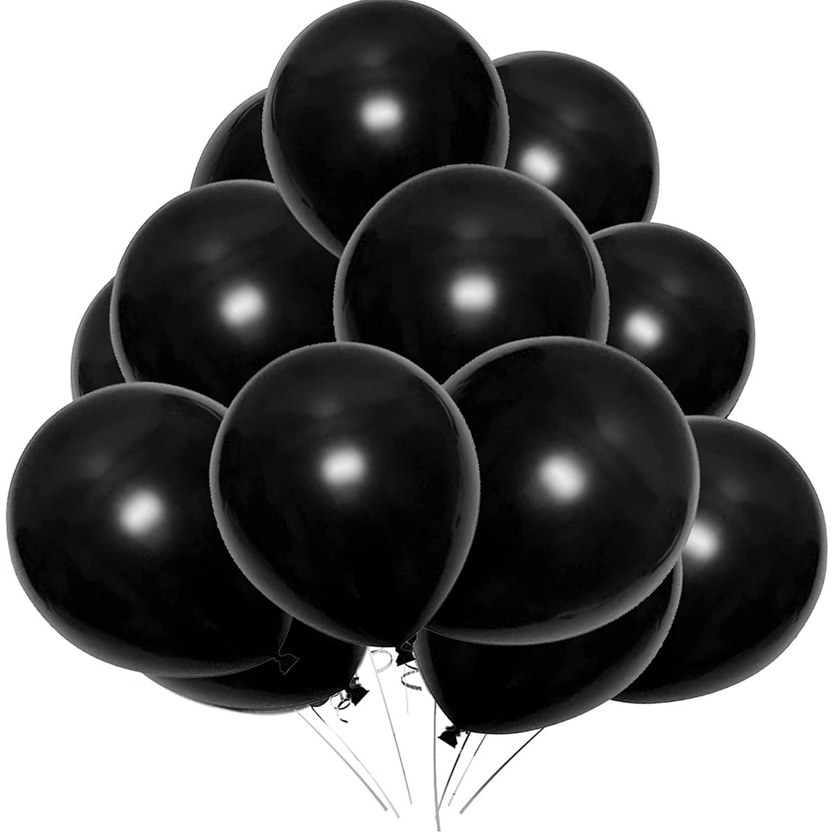 100 Pieces Black Balloons | Shop Today. Get it Tomorrow! | takealot.com