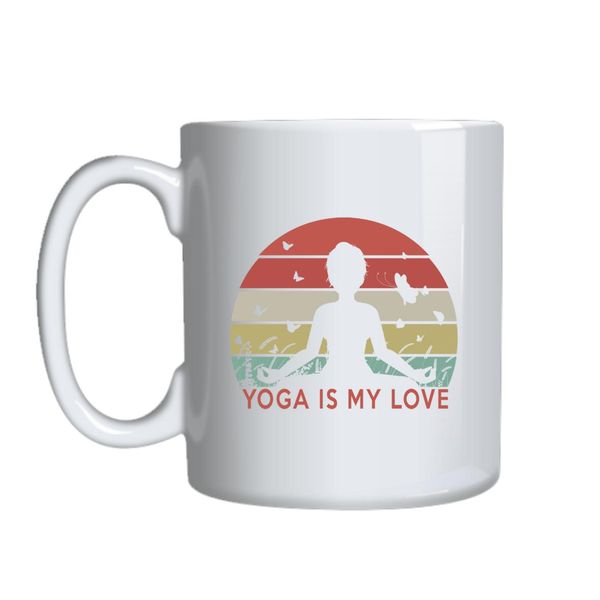 Yoga Is My Love Mug Gift Idea 152