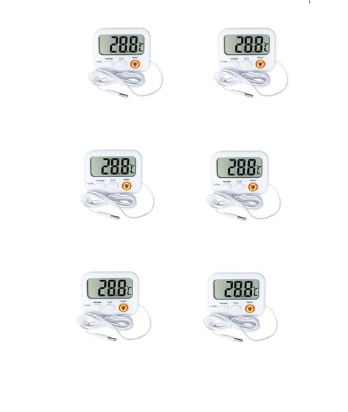 Pleysier Digital 24-Hour Memory Thermometer -Pack of 6
