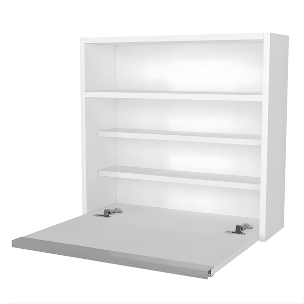 Amoire Violin Laptop Desk White