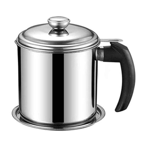 1.4 Litre Stainless Steel Oil Strainer Jug