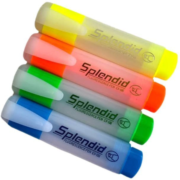 Pack of 4 Splendid highlighters