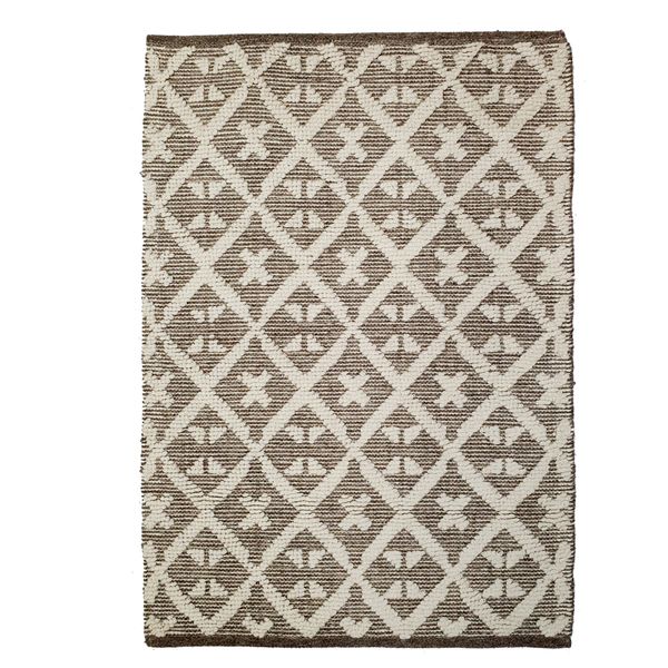 Kirk Decor Rug - Wool &amp; Cotton Lattice