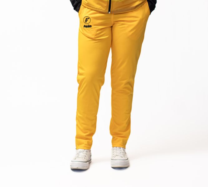 Fain Women's Camo Trackpants - Yellow