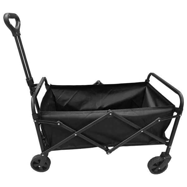 Foldable Wagon Cart with Wheels Portable Camping Beach Shopping