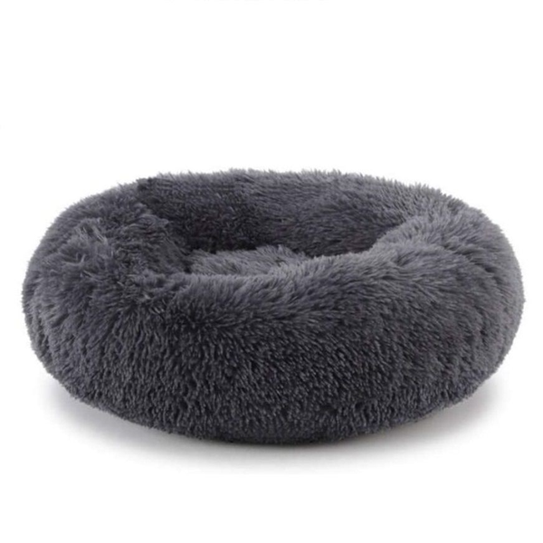 UrbanPets - Small Premium Plush Calming Cuddle Bed for Cats &amp; Dogs
