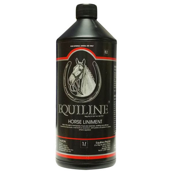 1L - Equiline Liniment Muscle Rub For Horses and Humans By Great Empire