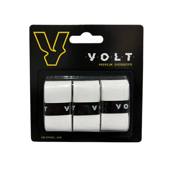 Volt Padel Premium Overgrip White 3 pack