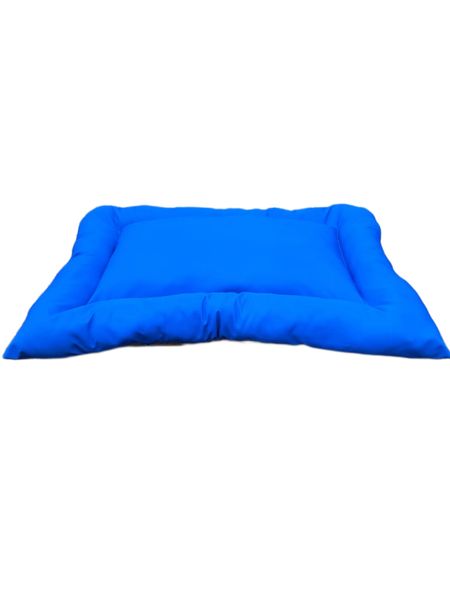 Dog Bed / Pillow for Medium Dogs - Blue Square