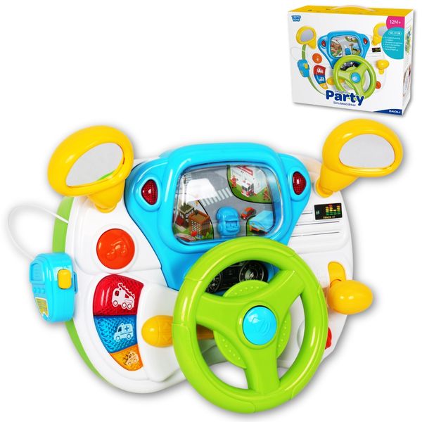 Steering Wheel Simulation Toy - Educational Activity Toys for Toddlers