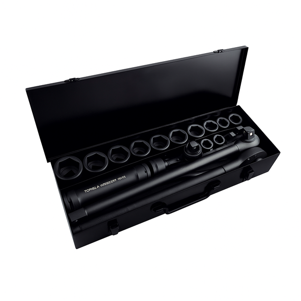 Heavy-Duty Socket Set - 3/4", 20PCS, 6PT, CR-V